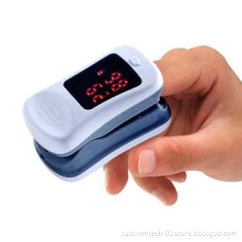 Finger-tip Pulse Oximeter, All-in-One Integrated Clip Design and Easy for Carrying
